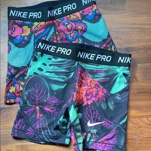 Nike Pro Girls 4” Shorts L
